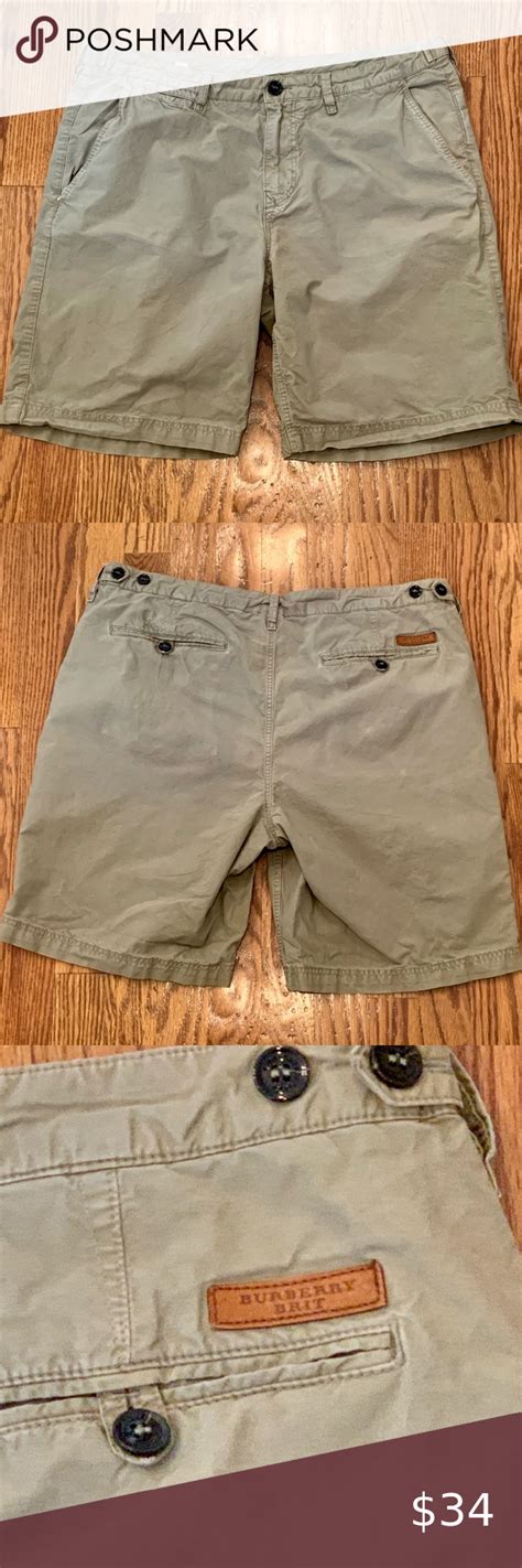 burberry brit khaki pants|burberry shorts for women.